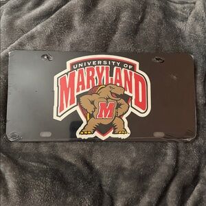 University of Maryland License Plate Cover